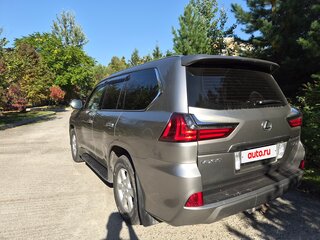 2017 Lexus LX 570 III Рестайлинг 2, серый, 6950000 рублей, вид 5