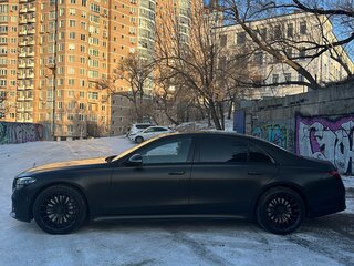 2021 Mercedes-Benz S-Класс 500 Long 4MATIC VII (W223), чёрный, 10700000 рублей, вид 3