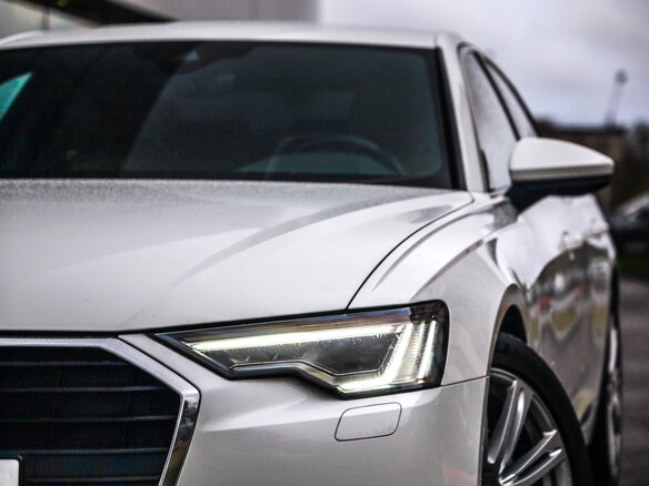 2019 Audi A6 45 TFSI V (C8), белый, 3744000 рублей - вид 1