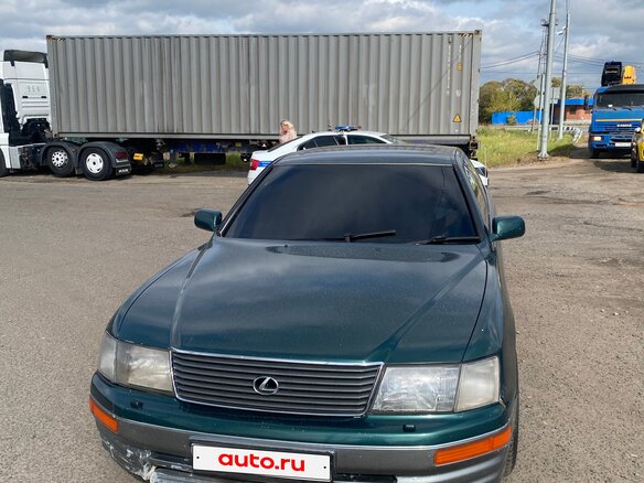 1996 Lexus LS 400 II, зелёный, 415000 рублей - вид 1