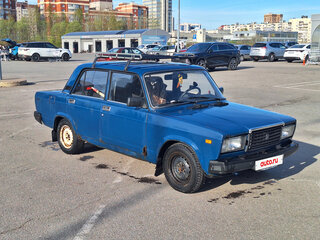 2004 Lada (ВАЗ) 2107, синий, 80000 рублей, вид 3