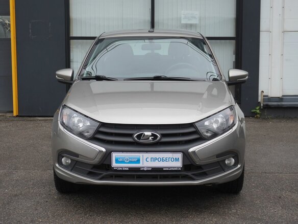 2020 Lada (ВАЗ) Granta I Рестайлинг, серый, 698000 рублей - вид 1