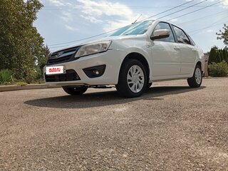 2017 Lada (ВАЗ) Granta I, белый, 525000 рублей, вид 1