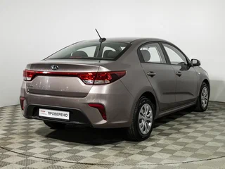 2019 Kia Rio IV, коричневый, 1239700 рублей, вид 5