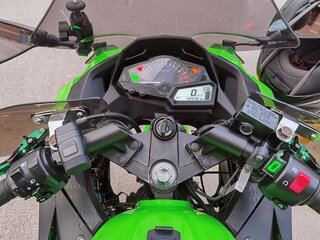 2014 Kawasaki Ninja 300, зелёный, 360000 рублей, вид 5