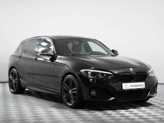 2018 BMW 1 серии 118i II (F20/F21) Рестайлинг 2, чёрный, 2077000 рублей, вид 3