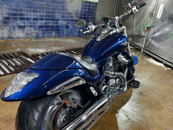 2012 Suzuki Boulevard M109R, синий, 1050000 рублей - вид 5
