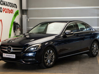 2015 Mercedes-Benz C-Класс 180 IV (W205), синий, 2275000 рублей, вид 1