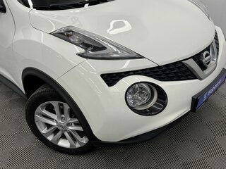 2014 Nissan Juke I Рестайлинг, белый, 1190000 рублей, вид 4