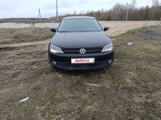 2012 Volkswagen Jetta VI, чёрный, 750000 рублей, вид 2