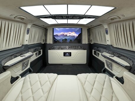 2026 Mercedes-Benz V-Класс Extra Long 300 d экстра длинный III (W447) Рестайлинг 2, чёрный, 19200000 рублей, вид 2