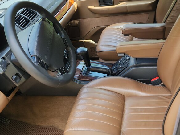 1997 Land Rover Range Rover II, синий, 1200000 рублей - вид 10