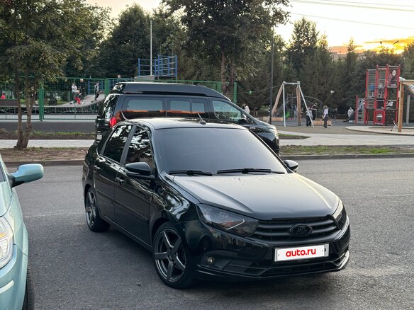 2022 Lada (ВАЗ) Granta Euro-2 I Рестайлинг, чёрный, 900000 рублей - вид 10