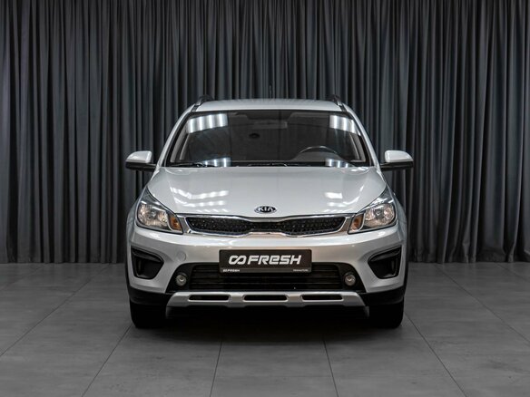 2019 Kia Rio X-Line IV, серебристый - вид 2