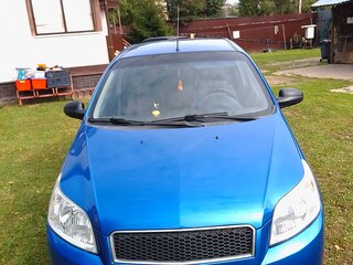 2008 Chevrolet Aveo I Рестайлинг, синий, 550000 рублей, вид 2