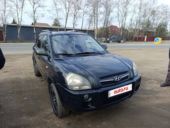 2008 Hyundai Tucson I, зелёный, 900000 рублей - вид 1