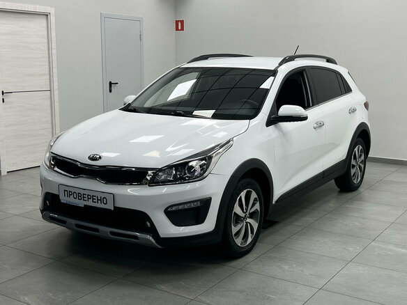 2019 Kia Rio X-Line IV, белый, 1690000 рублей
