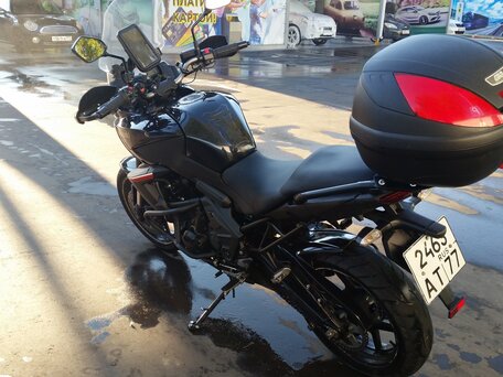 2012 Kawasaki Versys 650, чёрный, 450000 рублей, вид 3