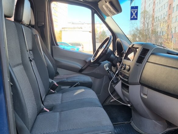 2007 Mercedes-Benz Sprinter, синий, 1500000 рублей - вид 10