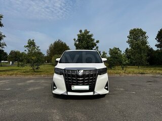 2021 Toyota Alphard III Рестайлинг, белый, 4350000 рублей, вид 4