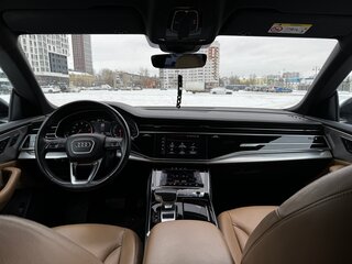 2019 Audi Q8 55 TFSI I (4M), чёрный, 5150000 рублей, вид 5