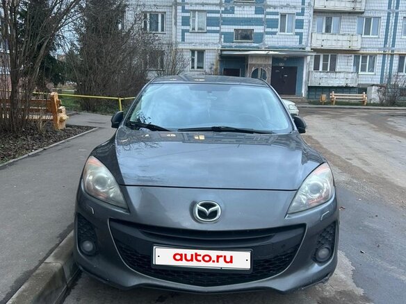 2012 Mazda 3 II (BL) Рестайлинг, серый