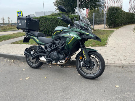 2023 Benelli TRK 502, зелёный, 510000 рублей, вид 1