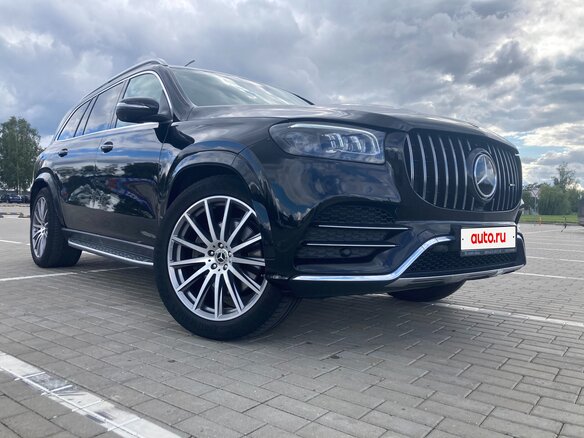 2022 Mercedes-Benz GLS 400 d II (X167), чёрный, 10500000 рублей