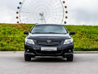 2008 Toyota Corolla X (E140, E150), чёрный, 750000 рублей, вид 3