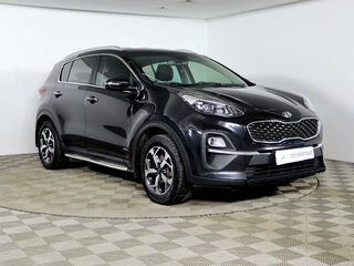 2021 Kia Sportage IV Рестайлинг, чёрный, 2449990 рублей, вид 3