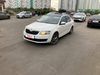 2014 Skoda Octavia III (A7), белый, 895000 рублей, вид 4