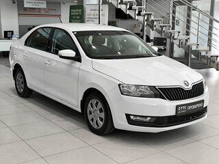 2019 Skoda Rapid I Рестайлинг, белый, 599000 рублей, вид 3