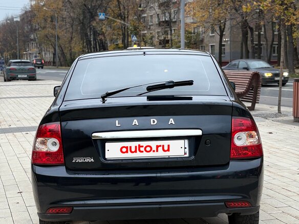 2009 Lada (ВАЗ) Priora I, чёрный, 275000 рублей - вид 3
