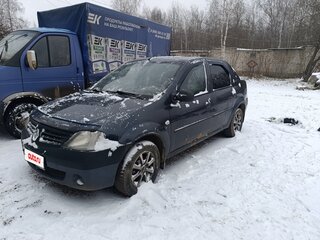 2007 Renault Logan I, серый, 150000 рублей, вид 1