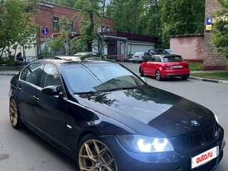 2005 BMW 3 серии 330i V (E90/E91/E92/E93), синий, 950000 рублей, вид 3