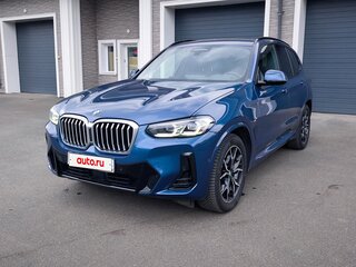 2022 BMW X3 20i xDrive III (G01) Рестайлинг, синий, 5800000 рублей, вид 1