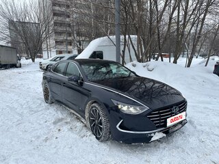 2019 Hyundai Sonata VIII (DN8), синий, 2600000 рублей, вид 4