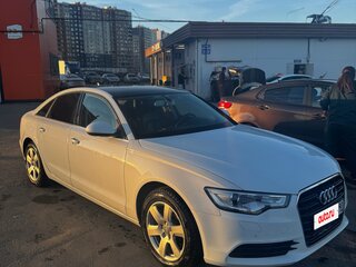 2014 Audi A6 IV (C7), белый, 1800000 рублей, вид 1