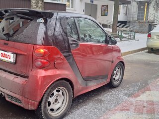 2008 Smart Fortwo II, красный, 660000 рублей, вид 5