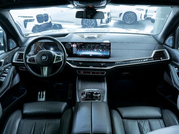 2022 BMW X7 40d I (G07) Рестайлинг, серый, 13100000 рублей - вид 14