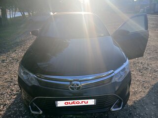 2013 Toyota Camry Japan Market VII (XV50), чёрный, 1380000 рублей, вид 3