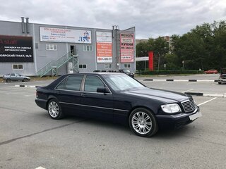 1994 Mercedes-Benz S-Класс 320 Long 4-speed III (W140), синий, 2700000 рублей, вид 5