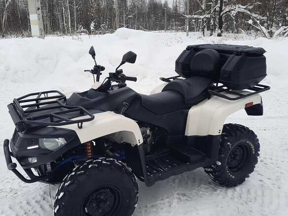 2013 Stels ATV-600, белый, 620000 рублей