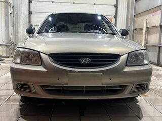 2008 Hyundai Accent ТагАЗ II, бежевый, 520000 рублей, вид 4
