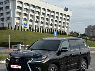 2018 Lexus LX 570 III Рестайлинг 2, чёрный, 9000000 рублей, вид 4
