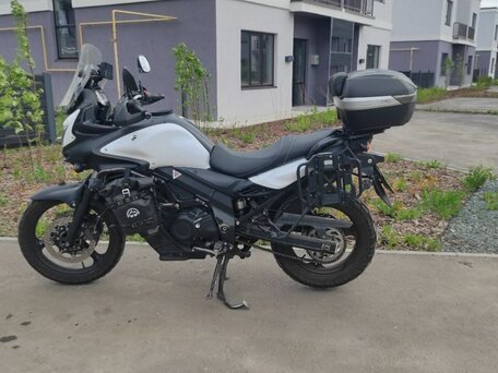 2013 Suzuki V-Strom DL 650, белый, 510000 рублей, вид 1