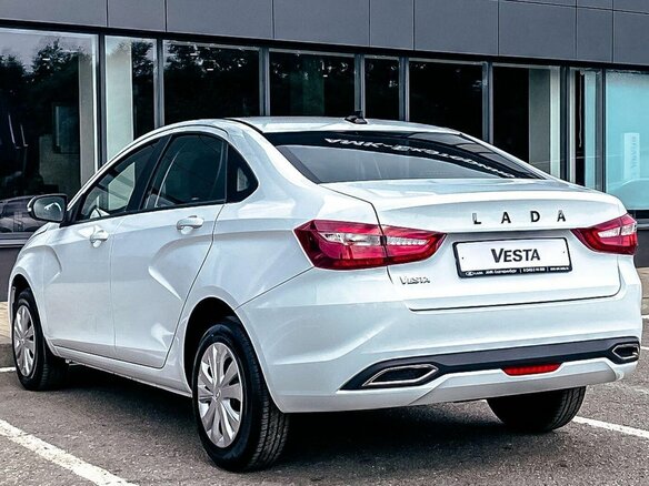 2026 Lada (ВАЗ) Vesta I Рестайлинг (NG), белый - вид 6