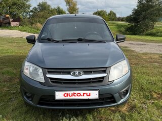 2014 Lada (ВАЗ) Granta I, синий, 330000 рублей, вид 1
