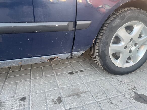 2004 Hyundai Accent II Рестайлинг, синий, 290000 рублей - вид 6