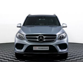 2017 Mercedes-Benz GLE 400 9G-Tronic I (W166), голубой, 2969805 рублей, вид 2
